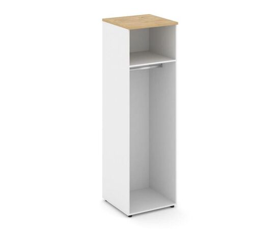 Стайл Проджект Гардероб узкий глубокий 600x600x1982 SN.GB-002 Белый/Тиквуд Светлый/Черный Ручки, Основной цвет: Белый/Тиквуд Светлый/Черный Ручки, Ширина: 600, Высота: 1982, Глубина: 600, Максимальная ширина: 600, Максимальная глубина: 600, Максимальная высота: 1982, Объем: 0,099, Бренд: РИВА ООО, Артикул для сайта: SN.GB-002, изображение 2post-test