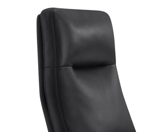 Кресло Рафаэль 68x69x120/125 A2119 Чёрный, Основной цвет: Чёрный, Ширина: 68, Высота: 125, Глубина: 69, Максимальная ширина: 68, Максимальная глубина: 69, Максимальная высота: 125, Вес: 38,8, Материал сиденья: натуральная кожа/экокожа, Механизм: синхромеханизм с фиксацией в 4 положениях, Подголовник: обтянутые кожей в цвет кресла, Цвет сиденья: Черный, Цвет спинки: Черный, Максимальная нагрузка: 250, Материал спинки: натуральная кожа/экокожа, Гарантия: 5 лет, Страна производитель: Китай, Объем: 0,658, Бренд: РИВА ООО, Артикул для сайта: A2119, изображение 6post-test