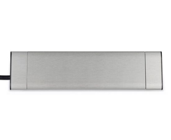Блок розеток с откидной крышкой 3 розетки USB-A USB-C 260x66x11 G4103Q-2AC.N Серебро/Черный, Основной цвет: Серебро/Черный, Ширина: 260, Высота: 11, Глубина: 66, Максимальная ширина: 260, Максимальная глубина: 66, Максимальная высота: 11, Вес: 0,755, Объем: 0,002, Бренд: РИВА ООО, Артикул для сайта: G4103Q-2AC.N, изображение 5post-test