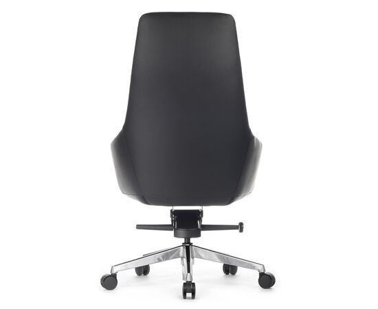 Кресло Соул 68x68x117/123 A1908 Чёрный, Основной цвет: Чёрный, Ширина: 68, Высота: 123, Глубина: 68, Максимальная ширина: 68, Максимальная глубина: 68, Максимальная высота: 123, Вес: 24,2, Материал сиденья: натуральная кожа/экокожа, Механизм: мультиблок, Подголовник: обтянутые кожей в цвет кресла, Цвет сиденья: Черный, Цвет спинки: Черный, Максимальная нагрузка: 250, Материал спинки: натуральная кожа/экокожа, Гарантия: 5 лет, Страна производитель: Китай, Объем: 0,523, Бренд: РИВА ООО, Артикул для сайта: A1908, изображение 4post-test