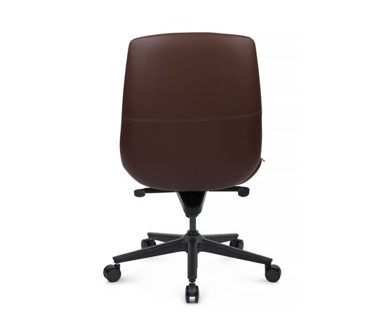 Кресло Данте-M 60x66x105/112 B2561-12 Темно-коричневый, Основной цвет: Темно-коричневый, Ширина: 60, Высота: 112, Глубина: 66, Максимальная ширина: 60, Максимальная глубина: 66, Максимальная высота: 112, Вес: 27, Материал сиденья: экокожа, Механизм: мультиблок, Подголовник: черный нейлон, с накладками из экокожи в цвет кресла, Цвет сиденья: Темно-коричневый, Цвет спинки: Темно-коричневый, Максимальная нагрузка: 150, Материал спинки: экокожа, Гарантия: 5 лет, Страна производитель: Китай, Объем: 0,216, Бренд: РИВА ООО, Артикул для сайта: B2561-12, изображение 4post-test