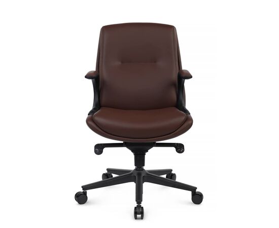 Кресло Данте-M 60x66x105/112 B2561-12 Темно-коричневый, Основной цвет: Темно-коричневый, Ширина: 60, Высота: 112, Глубина: 66, Максимальная ширина: 60, Максимальная глубина: 66, Максимальная высота: 112, Вес: 27, Материал сиденья: экокожа, Механизм: мультиблок, Подголовник: черный нейлон, с накладками из экокожи в цвет кресла, Цвет сиденья: Темно-коричневый, Цвет спинки: Темно-коричневый, Максимальная нагрузка: 150, Материал спинки: экокожа, Гарантия: 5 лет, Страна производитель: Китай, Объем: 0,216, Бренд: РИВА ООО, Артикул для сайта: B2561-12, изображение 8post-test