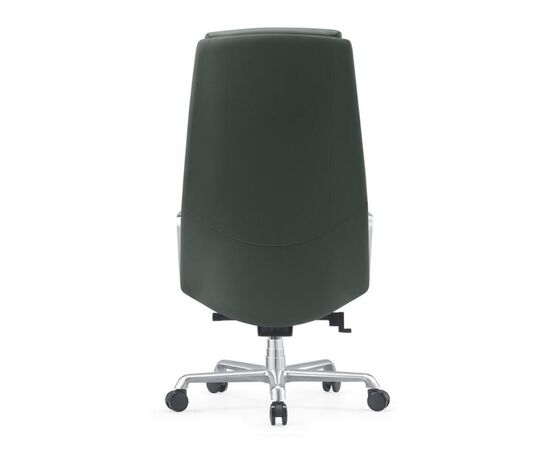 Кресло Ньюман 64x78x121/129 A2415 Зеленый, Основной цвет: Зеленый, Ширина: 64, Высота: 129, Глубина: 78, Максимальная ширина: 64, Максимальная глубина: 78, Максимальная высота: 129, Вес: 28, Материал сиденья: натуральная кожа/экокожа, Механизм: синхромеханизм с фиксацией в 4 положениях, Подголовник: алюминий, съемные пластиковые накладки, Цвет сиденья: Зеленый, Цвет спинки: Зеленый, Максимальная нагрузка: 250, Материал спинки: натуральная кожа/экокожа, Гарантия: 5 лет, Страна производитель: Китай, Объем: 0,311, Бренд: РИВА ООО, Артикул для сайта: A2415, изображение 5post-test