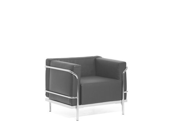 МИКОНОС/MYKONOS Кресло 85x75xh67 MYKONOS 1 Dollaro black Чернй/Хром, Основной цвет: Чернй/Хром, Ширина: 85, Высота: 67, Глубина: 75, Максимальная ширина: 85, Максимальная глубина: 75, Максимальная высота: 67, Вес: 31,5, Объем: 0,4, Бренд: ЦЕНТРЭКСИМ ООО, Артикул для сайта: MYKONOS 1 Dollaro black, изображение 2post-test
