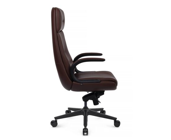 Кресло Данте 60x66x120/127 A2561-12 Темно-коричневый, Основной цвет: Темно-коричневый, Ширина: 60, Высота: 127, Глубина: 66, Максимальная ширина: 60, Максимальная глубина: 66, Максимальная высота: 127, Вес: 30,2, Материал сиденья: экокожа, Механизм: мультиблок, Подголовник: черный нейлон, с накладками из экокожи в цвет кресла, Цвет сиденья: Темно-коричневый, Цвет спинки: Темно-коричневый, Максимальная нагрузка: 150, Материал спинки: экокожа, Гарантия: 5 лет, Страна производитель: Китай, Объем: 0,268, Бренд: РИВА ООО, Артикул для сайта: A2561-12, изображение 2post-test