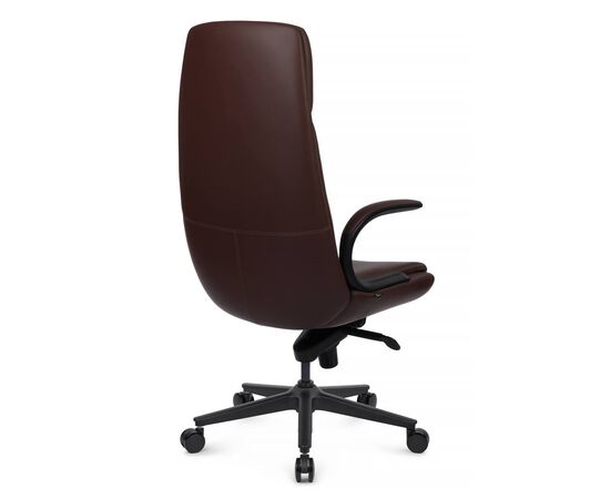 Кресло Данте 60x66x120/127 A2561-12 Темно-коричневый, Основной цвет: Темно-коричневый, Ширина: 60, Высота: 127, Глубина: 66, Максимальная ширина: 60, Максимальная глубина: 66, Максимальная высота: 127, Вес: 30,2, Материал сиденья: экокожа, Механизм: мультиблок, Подголовник: черный нейлон, с накладками из экокожи в цвет кресла, Цвет сиденья: Темно-коричневый, Цвет спинки: Темно-коричневый, Максимальная нагрузка: 150, Материал спинки: экокожа, Гарантия: 5 лет, Страна производитель: Китай, Объем: 0,268, Бренд: РИВА ООО, Артикул для сайта: A2561-12, изображение 3post-test