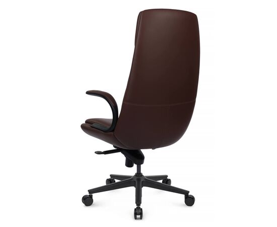Кресло Данте 60x66x120/127 A2561-12 Темно-коричневый, Основной цвет: Темно-коричневый, Ширина: 60, Высота: 127, Глубина: 66, Максимальная ширина: 60, Максимальная глубина: 66, Максимальная высота: 127, Вес: 30,2, Материал сиденья: экокожа, Механизм: мультиблок, Подголовник: черный нейлон, с накладками из экокожи в цвет кресла, Цвет сиденья: Темно-коричневый, Цвет спинки: Темно-коричневый, Максимальная нагрузка: 150, Материал спинки: экокожа, Гарантия: 5 лет, Страна производитель: Китай, Объем: 0,268, Бренд: РИВА ООО, Артикул для сайта: A2561-12, изображение 5post-test
