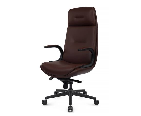 Кресло Данте 60x66x120/127 A2561-12 Темно-коричневый, Основной цвет: Темно-коричневый, Ширина: 60, Высота: 127, Глубина: 66, Максимальная ширина: 60, Максимальная глубина: 66, Максимальная высота: 127, Вес: 30,2, Материал сиденья: экокожа, Механизм: мультиблок, Подголовник: черный нейлон, с накладками из экокожи в цвет кресла, Цвет сиденья: Темно-коричневый, Цвет спинки: Темно-коричневый, Максимальная нагрузка: 150, Материал спинки: экокожа, Гарантия: 5 лет, Страна производитель: Китай, Объем: 0,268, Бренд: РИВА ООО, Артикул для сайта: A2561-12, изображение 7post-test