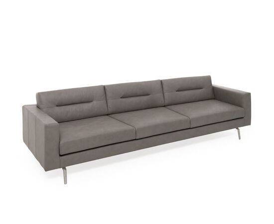 ТЕНО/TENO Диван 3-местный 221/195x85/56xh78, Основной цвет: ТЕМНО-БЕЖЕВЫЙ/ПОЛИР, Ширина: 195, Высота: 78, Глубина: 56, Максимальная ширина: 195, Максимальная глубина: 56, Минимальная ширина: 221, Максимальная высота: 78, Минимальная глубина: 85, Вес: 64,1, Объем: 0,97, Бренд: ЦЕНТРЭКСИМ ООО, Артикул для сайта: TENO 3 Romeo Madras Nevola Taupe, изображение 2post-test