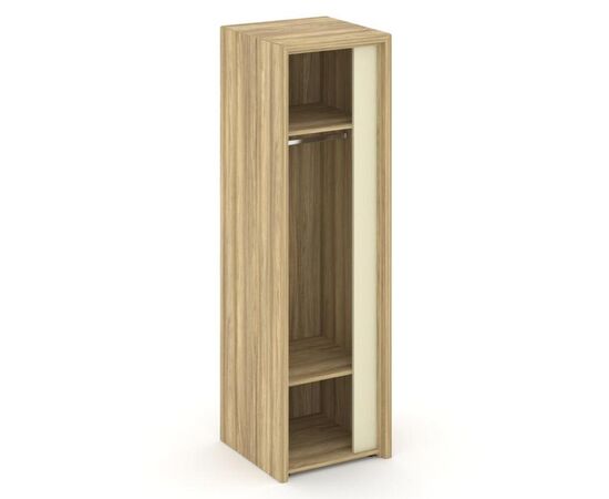 Корнер Гардероб узкий левый 600x600x2000 COR.GB-2 (L) Гикори Песочный/Ваниль, Основной цвет: Гикори Песочный/Ваниль, Ширина: 600, Высота: 2000, Глубина: 600, Максимальная ширина: 600, Максимальная глубина: 600, Максимальная высота: 2000, Объем: 0,221, Бренд: РИВА ООО, Артикул: COR.GB-2 (L), изображение 2post-test