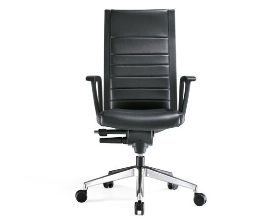 КОСМО/KOSMO Кресло руководителя 65x65xh110/122 KST505 AL6 A 27 F Чёрный, Минимальная высота: 110, Основной цвет: Чёрный, Ширина: 65, Высота: 122, Глубина: 65, Максимальная ширина: 65, Максимальная глубина: 65, Максимальная высота: 122, Вес: 27, Объем: 0,38, Бренд: ЦЕНТРЭКСИМ ООО, Артикул для сайта: KST505 AL6 A 27 F, изображение 2post-test