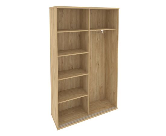 Оникс Шкаф-купе комбинированный 1200x420x1977 O.SHK-1.2 T Тиквуд Светлый, Основной цвет: Тиквуд Светлый, Ширина: 1200, Высота: 1977, Глубина: 420, Максимальная ширина: 1200, Максимальная глубина: 420, Максимальная высота: 1977, Объем: 0,235, Бренд: РИВА ООО, Артикул для сайта: O.SHK-1.2 T, изображение 2post-test