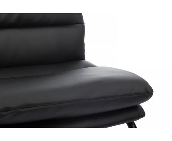 Кресло Пегас RCH 55x65x100 PS-919 Чёрный, Основной цвет: Чёрный, Ширина: 55, Высота: 100, Глубина: 65, Максимальная ширина: 55, Максимальная глубина: 65, Максимальная высота: 100, Вес: 13,4, Материал сиденья: экокожа, Цвет сиденья: Черный, Цвет спинки: Черный, Максимальная нагрузка: 100, Материал спинки: экокожа, Гарантия: 1 год, Страна производитель: Россия, Объем: 0,263, Бренд: РИВА ООО, Артикул для сайта: PS-919, изображение 9post-test