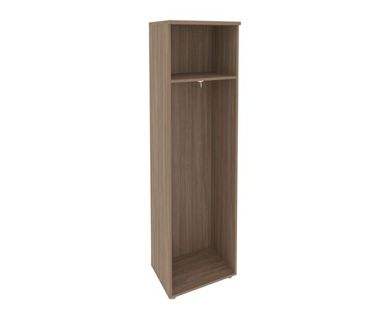 Оникс Гардероб узкий правое исполнение 560x420x1977 O.GB-1 (R) Дуб Аризона/Белый Бриллиант, Основной цвет: Дуб Аризона/Белый Бриллиант, Ширина: 560, Высота: 1977, Глубина: 420, Максимальная ширина: 560, Максимальная глубина: 420, Максимальная высота: 1977, Объем: 0,13, Бренд: РИВА ООО, Артикул для сайта: O.GB-1 (R), изображение 2post-test