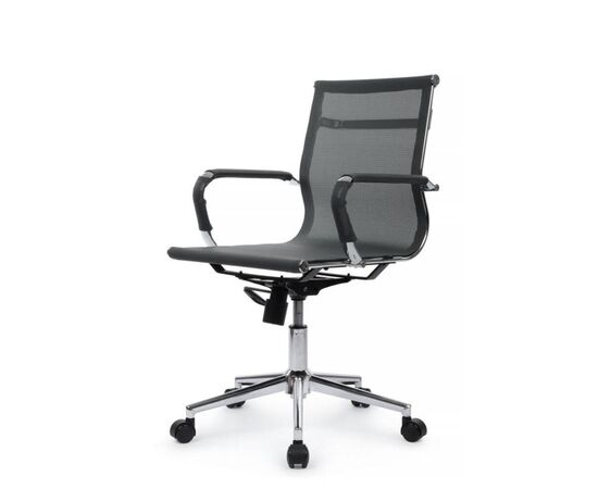 Кресло Хьюго RCH 57x56x92/102 6001-2SE Серый, Основной цвет: Серый, Ширина: 57, Высота: 102, Глубина: 56, Максимальная ширина: 57, Максимальная глубина: 56, Максимальная высота: 102, Вес: 12,3, Материал сиденья: сетка, Механизм: топ-ган, Подголовник: металлические хромированные, с накладками из сетки в цвет кресла, Цвет сиденья: Серый, Цвет спинки: Серый, Максимальная нагрузка: 120, Материал спинки: сетка, Гарантия: 1 год, Страна производитель: Китай, Объем: 0,288, Бренд: РИВА ООО, Артикул для сайта: 6001-2SE, изображение 7post-test