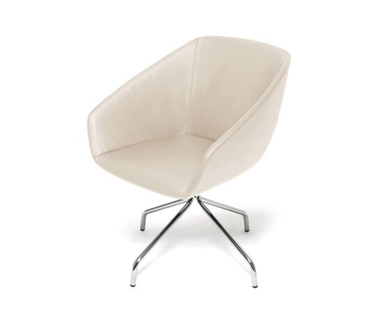 АЛМА/ALMA Кресло посетителя 61x61xh83 ALMA P10 Ivory 22042 Бежевый/кожа, Основной цвет: Бежевый/кожа, Ширина: 61, Высота: 83, Глубина: 61, Максимальная ширина: 61, Максимальная глубина: 61, Максимальная высота: 83, Вес: 12, Объем: 0,56, Бренд: ЦЕНТРЭКСИМ ООО, Артикул для сайта: ALMA P10  Ivory 22042, изображение 2post-test