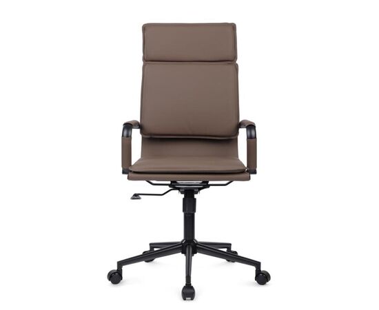 Кресло Хьюго RCH 57x56x109/119 6003-1SEB Коричневый/Металл Черный, Основной цвет: Коричневый/Металл Черный, Ширина: 57, Высота: 119, Глубина: 56, Максимальная ширина: 57, Максимальная глубина: 56, Максимальная высота: 119, Вес: 14,8, Материал сиденья: экокожа, Механизм: топ-ган, Подголовник: черный металл, с накладками из экокожи в цвет кресла, Цвет сиденья: Коричнневый, Цвет спинки: Коричнневый, Максимальная нагрузка: 120, Материал спинки: экокожа, Гарантия: 1 год, Страна производитель: Китай, Объем: 0,288, Бренд: РИВА ООО, Артикул для сайта: 6003-1SEB, изображение 8post-test