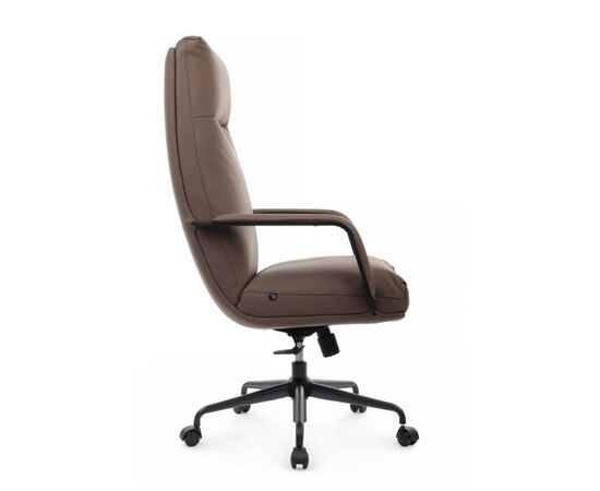 Кресло Отто RCH 68x74x120/130 CM-P001AS Коричневый, Основной цвет: Коричневый, Ширина: 68, Высота: 130, Глубина: 74, Максимальная ширина: 68, Максимальная глубина: 74, Максимальная высота: 130, Вес: 28, Материал сиденья: экокожа, Механизм: топ-ган, Подголовник: черный металл, с накладками из экокожи в цвет кресла, Цвет сиденья: Коричневый, Цвет спинки: Коричневый, Максимальная нагрузка: 150, Материал спинки: экокожа, Гарантия: 1 год, Страна производитель: Китай, Объем: 0,405, Бренд: РИВА ООО, Артикул для сайта: CM-P001AS, изображение 2post-test