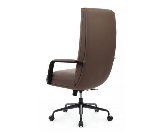 Кресло Отто RCH 68x74x120/130 CM-P001AS Коричневый, Основной цвет: Коричневый, Ширина: 68, Высота: 130, Глубина: 74, Максимальная ширина: 68, Максимальная глубина: 74, Максимальная высота: 130, Вес: 28, Материал сиденья: экокожа, Механизм: топ-ган, Подголовник: черный металл, с накладками из экокожи в цвет кресла, Цвет сиденья: Коричневый, Цвет спинки: Коричневый, Максимальная нагрузка: 150, Материал спинки: экокожа, Гарантия: 1 год, Страна производитель: Китай, Объем: 0,405, Бренд: РИВА ООО, Артикул для сайта: CM-P001AS, изображение 5post-test