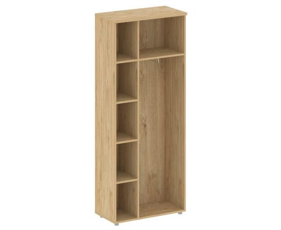 Шифт Гардероб широкий 800x420x1977 SK.GB-4 Тиквуд светлый/Капучино, Основной цвет: Тиквуд светлый/Капучино, Ширина: 800, Высота: 1977, Глубина: 420, Максимальная ширина: 800, Максимальная глубина: 420, Максимальная высота: 1977, Объем: 0,111, Бренд: РИВА ООО, Артикул для сайта: SK.GB-4, изображение 2post-test