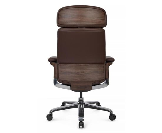 Кресло Марк 74x70x120/126 FK006-A Коричневый, Основной цвет: Коричневый, Ширина: 74, Высота: 126, Глубина: 70, Максимальная ширина: 74, Максимальная глубина: 70, Максимальная высота: 126, Вес: 35,2, Материал сиденья: натуральная кожа, Механизм: синхромеханизм со слайдером с фиксацией в 3 положениях, Подголовник: 3D, с накладками из кожи в цвет кресла, Цвет сиденья: Коричневый, Цвет спинки: Коричневый, Максимальная нагрузка: 250, Материал спинки: натуральная кожа, Гарантия: 5 лет, Страна производитель: Китай, Объем: 0,389, Бренд: РИВА ООО, Артикул для сайта: FK006-A, изображение 4post-test