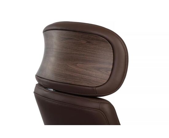 Кресло Марк 74x70x120/126 FK006-A Коричневый, Основной цвет: Коричневый, Ширина: 74, Высота: 126, Глубина: 70, Максимальная ширина: 74, Максимальная глубина: 70, Максимальная высота: 126, Вес: 35,2, Материал сиденья: натуральная кожа, Механизм: синхромеханизм со слайдером с фиксацией в 3 положениях, Подголовник: 3D, с накладками из кожи в цвет кресла, Цвет сиденья: Коричневый, Цвет спинки: Коричневый, Максимальная нагрузка: 250, Материал спинки: натуральная кожа, Гарантия: 5 лет, Страна производитель: Китай, Объем: 0,389, Бренд: РИВА ООО, Артикул для сайта: FK006-A, изображение 10post-test