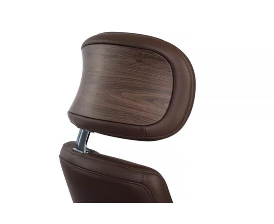 Кресло Марк 74x70x120/126 FK006-A Коричневый, Основной цвет: Коричневый, Ширина: 74, Высота: 126, Глубина: 70, Максимальная ширина: 74, Максимальная глубина: 70, Максимальная высота: 126, Вес: 35,2, Материал сиденья: натуральная кожа, Механизм: синхромеханизм со слайдером с фиксацией в 3 положениях, Подголовник: 3D, с накладками из кожи в цвет кресла, Цвет сиденья: Коричневый, Цвет спинки: Коричневый, Максимальная нагрузка: 250, Материал спинки: натуральная кожа, Гарантия: 5 лет, Страна производитель: Китай, Объем: 0,389, Бренд: РИВА ООО, Артикул для сайта: FK006-A, изображение 12post-test