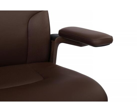 Кресло Марк 74x70x120/126 FK006-A Коричневый, Основной цвет: Коричневый, Ширина: 74, Высота: 126, Глубина: 70, Максимальная ширина: 74, Максимальная глубина: 70, Максимальная высота: 126, Вес: 35,2, Материал сиденья: натуральная кожа, Механизм: синхромеханизм со слайдером с фиксацией в 3 положениях, Подголовник: 3D, с накладками из кожи в цвет кресла, Цвет сиденья: Коричневый, Цвет спинки: Коричневый, Максимальная нагрузка: 250, Материал спинки: натуральная кожа, Гарантия: 5 лет, Страна производитель: Китай, Объем: 0,389, Бренд: РИВА ООО, Артикул для сайта: FK006-A, изображение 14post-test