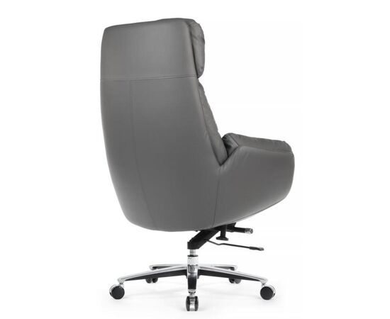 Кресло Марко 80x80x118/122 LS-262A Серый, Основной цвет: Серый, Ширина: 80, Высота: 122, Глубина: 80, Максимальная ширина: 80, Максимальная глубина: 80, Максимальная высота: 122, Вес: 36, Материал сиденья: натуральная кожа/экокожа, Механизм: дип-тильт, Подголовник: обтянутые кожей в цвет кресла, Цвет сиденья: Серый, Цвет спинки: Серый, Максимальная нагрузка: 250, Материал спинки: натуральная кожа/экокожа, Гарантия: 3 года, Страна производитель: Китай, Объем: 0,584, Бренд: РИВА ООО, Артикул для сайта: LS-262A, изображение 3post-test