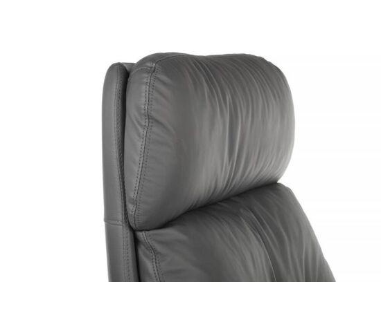 Кресло Марко 80x80x118/122 LS-262A Серый, Основной цвет: Серый, Ширина: 80, Высота: 122, Глубина: 80, Максимальная ширина: 80, Максимальная глубина: 80, Максимальная высота: 122, Вес: 36, Материал сиденья: натуральная кожа/экокожа, Механизм: дип-тильт, Подголовник: обтянутые кожей в цвет кресла, Цвет сиденья: Серый, Цвет спинки: Серый, Максимальная нагрузка: 250, Материал спинки: натуральная кожа/экокожа, Гарантия: 3 года, Страна производитель: Китай, Объем: 0,584, Бренд: РИВА ООО, Артикул для сайта: LS-262A, изображение 5post-test
