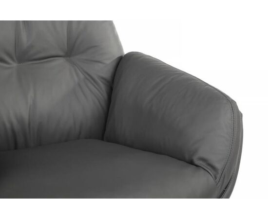 Кресло Марко 80x80x118/122 LS-262A Серый, Основной цвет: Серый, Ширина: 80, Высота: 122, Глубина: 80, Максимальная ширина: 80, Максимальная глубина: 80, Максимальная высота: 122, Вес: 36, Материал сиденья: натуральная кожа/экокожа, Механизм: дип-тильт, Подголовник: обтянутые кожей в цвет кресла, Цвет сиденья: Серый, Цвет спинки: Серый, Максимальная нагрузка: 250, Материал спинки: натуральная кожа/экокожа, Гарантия: 3 года, Страна производитель: Китай, Объем: 0,584, Бренд: РИВА ООО, Артикул для сайта: LS-262A, изображение 7post-test