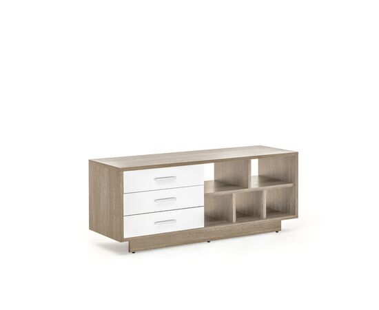 ТЕРРА/TERRA Сервисная тумба 3ящ+полка 158x50xh63 302Z/DCDC/W3W3.07 Гавана, Основной цвет: Гавана, Ширина: 158, Высота: 63, Глубина: 50, Максимальная ширина: 158, Максимальная глубина: 50, Максимальная высота: 63, Вес: 76, Объем: 0,152, Бренд: ЦЕНТРЭКСИМ ООО, Артикул для сайта: 302Z/DCDC/W3W3.07, изображение 2post-test