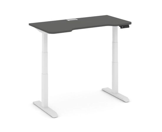 Мув Ап Стол электроподъемный 1 лючок 162x82, 1180x720x660/1305 MV.SEWD-2.7.ZV Антрацит NEW/Металл Белый Матовый Гладкий, Основной цвет: Антрацит NEW/Металл Белый Матовый Гладкий, Минимальная высота: 660, Ширина: 1180, Высота: 1305, Глубина: 720, Максимальная ширина: 1180, Максимальная глубина: 720, Максимальная высота: 1305, Объем: 0,197, Бренд: РИВА ООО, Артикул для сайта: MV.SEWD-2.7.ZV, изображение 3post-test
