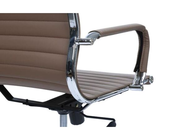 Кресло Хьюго RCH 57x56x109/119 6002-1SE Коричневый, Основной цвет: Коричневый, Ширина: 57, Высота: 119, Глубина: 56, Максимальная ширина: 57, Максимальная глубина: 56, Максимальная высота: 119, Вес: 12,6, Материал сиденья: экокожа, Механизм: топ-ган, Подголовник: металлические хромированные, с накладками из экокожи в цвет кресла, Цвет сиденья: Коричневый, Цвет спинки: Коричневый, Максимальная нагрузка: 120, Материал спинки: экокожа, Гарантия: 1 год, Страна производитель: Китай, Объем: 0,288, Бренд: РИВА ООО, Артикул для сайта: 6002-1SE, изображение 11post-test