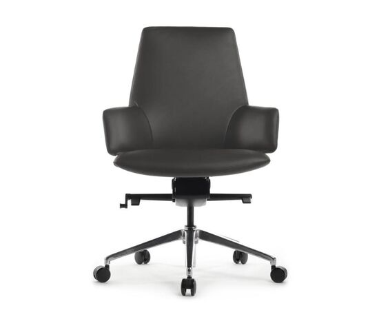 Кресло Спелл-M 68x68x88/94 B1719 Антрацит, Основной цвет: Антрацит, Ширина: 68, Высота: 94, Глубина: 68, Максимальная ширина: 68, Максимальная глубина: 68, Максимальная высота: 94, Вес: 21,6, Материал сиденья: натуральная кожа/экокожа, Механизм: мультиблок с фиксацией в 3 положениях, Подголовник: обтянутые кожей в цвет кресла, Цвет сиденья: Антрацит, Цвет спинки: Антрацит, Максимальная нагрузка: 120, Материал спинки: натуральная кожа/экокожа, Гарантия: 5 лет, Страна производитель: Китай, Объем: 0,372, Бренд: РИВА ООО, Артикул для сайта: B1719, изображение 6post-test