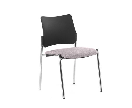 ПИНКО/PINKO Кресло на опорах без подлокотников 44/53x45/48xh80 Pinko plastic 4legs Pulse 20 Ash noArms ЧЕРН/СЕРЫЙ/ХРОМ, Основной цвет: ЧЕРН/СЕРЫЙ/ХРОМ, Ширина: 53, Высота: 80, Глубина: 48, Максимальная ширина: 53, Максимальная глубина: 48, Минимальная ширина: 44, Максимальная высота: 80, Минимальная глубина: 45, Вес: 8, Объем: 0,12, Бренд: ЦЕНТРЭКСИМ ООО, Артикул для сайта: Pinko plastic 4legs Pulse 20 Ash noArms, изображение 2post-test