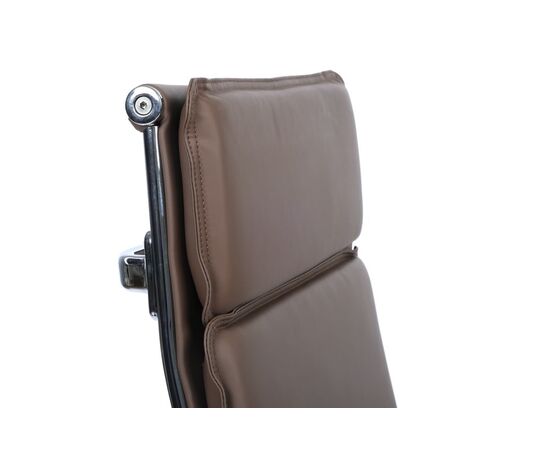 Кресло Хьюго RCH 57x56x109/119 6003-1SE Коричневый, Основной цвет: Коричневый, Ширина: 57, Высота: 119, Глубина: 56, Максимальная ширина: 57, Максимальная глубина: 56, Максимальная высота: 119, Вес: 14,8, Материал сиденья: экокожа, Механизм: топ-ган, Подголовник: металлические хромированные, с накладками из экокожи в цвет кресла, Цвет сиденья: Коричневый, Цвет спинки: Коричневый, Максимальная нагрузка: 120, Материал спинки: экокожа, Гарантия: 1 год, Страна производитель: Китай, Объем: 0,288, Бренд: РИВА ООО, Артикул для сайта: 6003-1SE, изображение 9post-test