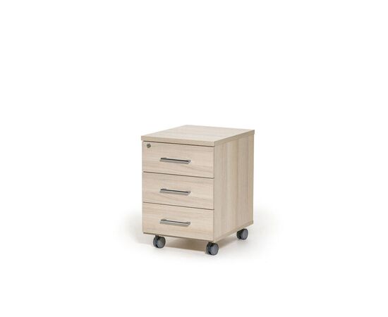 ФЕ/РО/FE/RO Тумба подкатная 3 ящика 41x50xh60 72T002 DYDY Дуб светлый, Основной цвет: Дуб светлый, Ширина: 41, Высота: 60, Глубина: 50, Максимальная ширина: 41, Максимальная глубина: 50, Максимальная высота: 60, Вес: 22, Объем: 0,14, Бренд: ЦЕНТРЭКСИМ ООО, Артикул для сайта: 72T002 DYDY, изображение 4post-test