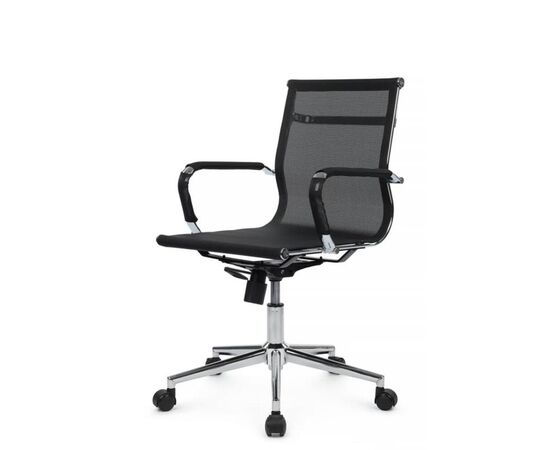 Кресло Хьюго RCH 57x56x92/102 6001-2SE Чёрный, Основной цвет: Чёрный, Ширина: 57, Высота: 102, Глубина: 56, Максимальная ширина: 57, Максимальная глубина: 56, Максимальная высота: 102, Вес: 12,3, Материал сиденья: сетка, Механизм: топ-ган, Подголовник: металлические хромированные, с накладками из сетки в цвет кресла, Цвет сиденья: Черный, Цвет спинки: Черный, Максимальная нагрузка: 120, Материал спинки: сетка, Гарантия: 1 год, Страна производитель: Китай, Объем: 0,288, Бренд: РИВА ООО, Артикул для сайта: 6001-2SE, изображение 7post-test