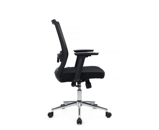 Кресло Фикс RCH 68x68x103/113 851E-3D-M3 Чёрный, Основной цвет: Чёрный, Ширина: 68, Высота: 113, Глубина: 68, Максимальная ширина: 68, Максимальная глубина: 68, Максимальная высота: 113, Вес: 15, Материал сиденья: ткань, Механизм: топ-ган люкс, Подголовник: черный пластик 3D, Цвет сиденья: Черный, Цвет спинки: Черный, Максимальная нагрузка: 120, Материал спинки: сетка, Гарантия: 1 год, Страна производитель: Китай, Объем: 0,149, Бренд: РИВА ООО, Артикул для сайта: 851E-3D-M3, изображение 2post-test