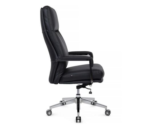 Кресло Леон RCH 66x59x116/126 A916-1 Чёрный, Максимальная нагрузка: 120, Основной цвет: Чёрный, Ширина: 66, Высота: 126, Глубина: 59, Максимальная ширина: 66, Максимальная глубина: 59, Максимальная высота: 126, Вес: 25,6, Механизм: дип-тильт с фиксацией в 3 положениях, Гарантия: 1 год, Страна производитель: Китай, Объем: 0,264, Бренд: РИВА ООО, Артикул для сайта: A916-1, изображение 2post-test