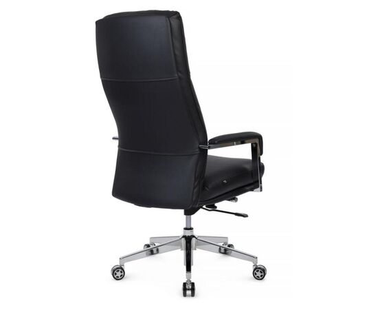 Кресло Леон RCH 66x59x116/126 A916-1 Чёрный, Максимальная нагрузка: 120, Основной цвет: Чёрный, Ширина: 66, Высота: 126, Глубина: 59, Максимальная ширина: 66, Максимальная глубина: 59, Максимальная высота: 126, Вес: 25,6, Механизм: дип-тильт с фиксацией в 3 положениях, Гарантия: 1 год, Страна производитель: Китай, Объем: 0,264, Бренд: РИВА ООО, Артикул для сайта: A916-1, изображение 3post-test