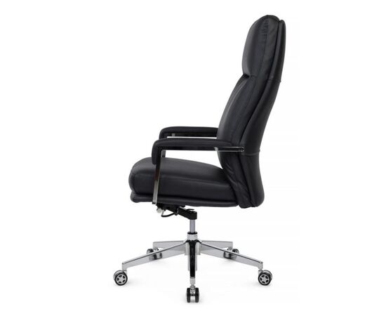 Кресло Леон RCH 66x59x116/126 A916-1 Чёрный, Максимальная нагрузка: 120, Основной цвет: Чёрный, Ширина: 66, Высота: 126, Глубина: 59, Максимальная ширина: 66, Максимальная глубина: 59, Максимальная высота: 126, Вес: 25,6, Механизм: дип-тильт с фиксацией в 3 положениях, Гарантия: 1 год, Страна производитель: Китай, Объем: 0,264, Бренд: РИВА ООО, Артикул для сайта: A916-1, изображение 6post-test