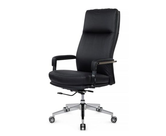 Кресло Леон RCH 66x59x116/126 A916-1 Чёрный, Максимальная нагрузка: 120, Основной цвет: Чёрный, Ширина: 66, Высота: 126, Глубина: 59, Максимальная ширина: 66, Максимальная глубина: 59, Максимальная высота: 126, Вес: 25,6, Механизм: дип-тильт с фиксацией в 3 положениях, Гарантия: 1 год, Страна производитель: Китай, Объем: 0,264, Бренд: РИВА ООО, Артикул для сайта: A916-1, изображение 7post-test