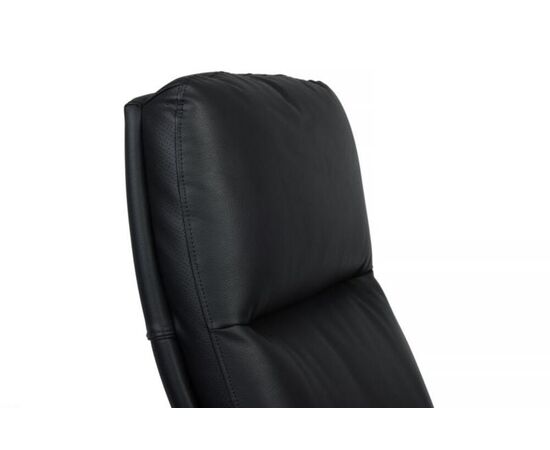 Кресло Леон RCH 66x59x116/126 A916-1 Чёрный, Максимальная нагрузка: 120, Основной цвет: Чёрный, Ширина: 66, Высота: 126, Глубина: 59, Максимальная ширина: 66, Максимальная глубина: 59, Максимальная высота: 126, Вес: 25,6, Механизм: дип-тильт с фиксацией в 3 положениях, Гарантия: 1 год, Страна производитель: Китай, Объем: 0,264, Бренд: РИВА ООО, Артикул для сайта: A916-1, изображение 9post-test