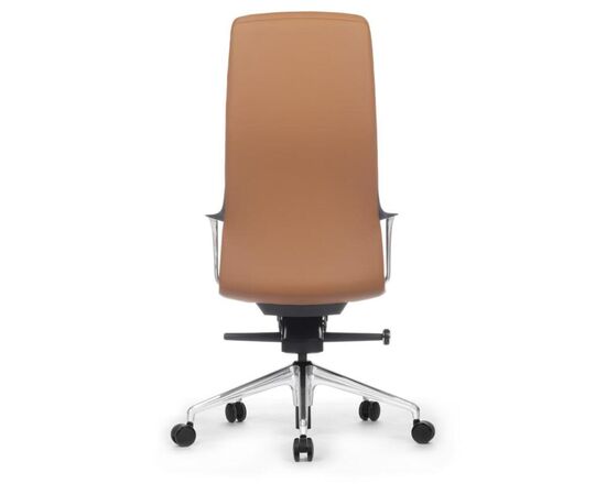 Кресло Плаза 68x68x119/127 FK004-A13 Светло-коричневый, Основной цвет: Светло-коричневый, Ширина: 68, Высота: 127, Глубина: 68, Максимальная ширина: 68, Максимальная глубина: 68, Максимальная высота: 127, Вес: 22, Материал сиденья: натуральная кожа/экокожа, Механизм: мультиблок, Подголовник: алюминий, Цвет сиденья: Светло-коричневый, Цвет спинки: Светло-коричневый, Максимальная нагрузка: 120, Материал спинки: натуральная кожа/экокожа, Гарантия: 5 лет, Страна производитель: Китай, Объем: 0,465, Бренд: РИВА ООО, Артикул для сайта: FK004-A13, изображение 4post-test