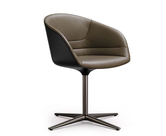 КИО/KYO Кресло лаунж 70x45/70xh81 KYO 1342/1381 khaki/plastic shell black/power-coat ХАКИ/ЧЕРНЫЙ/БРОНЗА, Основной цвет: ХАКИ/ЧЕРНЫЙ/БРОНЗА, Ширина: 70, Высота: 81, Глубина: 70, Максимальная ширина: 70, Максимальная глубина: 70, Максимальная высота: 81, Минимальная глубина: 45, Вес: 16,6, Объем: 0,4, Бренд: ЦЕНТРЭКСИМ ООО, Артикул для сайта: KYO 1342/1381 khaki/plastic shell black/power-coat, изображение 2post-test