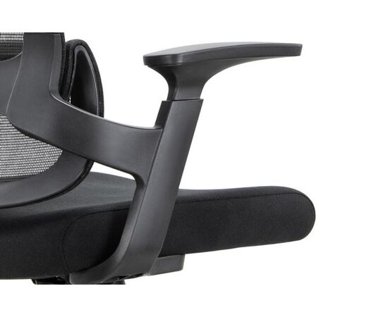 Кресло Джоб RCH 6246A 70x69x121/131 6246A-HS Чёрный, Основной цвет: Чёрный, Ширина: 70, Высота: 131, Глубина: 69, Максимальная ширина: 70, Максимальная глубина: 69, Максимальная высота: 131, Вес: 13,9, Материал сиденья: ткань, Механизм: топ-ган, Подголовник: черный пластик, Цвет сиденья: Черный, Цвет спинки: Черный, Максимальная нагрузка: 120, Материал спинки: сетка, Гарантия: 1 год, Страна производитель: Китай, Объем: 0,249, Бренд: РИВА ООО, Артикул для сайта: 6246A-HS, изображение 8post-test