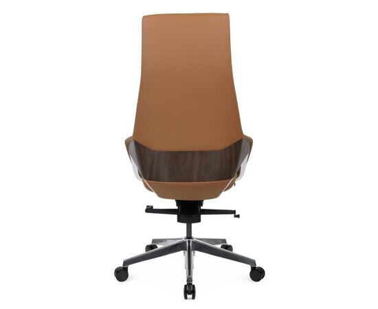 Кресло Аура 68x68x122/128 FK005-A Светло-коричневый, Основной цвет: Светло-коричневый, Ширина: 68, Высота: 128, Глубина: 68, Максимальная ширина: 68, Максимальная глубина: 68, Максимальная высота: 128, Вес: 28,6, Материал сиденья: натуральная кожа/экокожа, Механизм: мультиблок, Подголовник: обтянутые кожей в цвет кресла, Цвет сиденья: Светло-коричневый, Цвет спинки: Светло-коричневый, Максимальная нагрузка: 150, Материал спинки: натуральная кожа/экокожа, Гарантия: 5 лет, Страна производитель: Китай, Объем: 0,519, Бренд: РИВА ООО, Артикул для сайта: FK005-A, изображение 4post-test