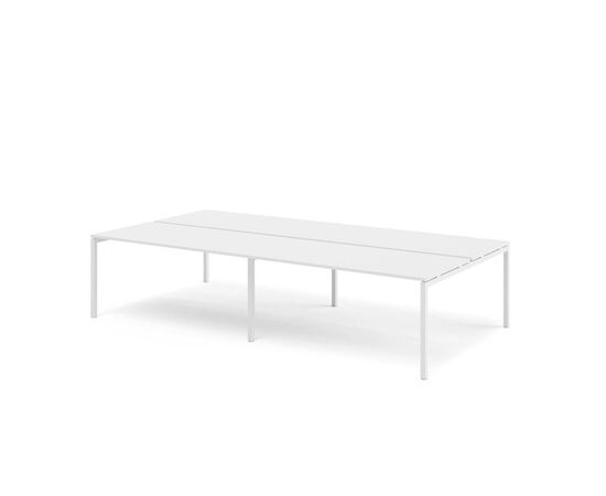 ТУР М/TOUR M Бенч на 4 рабочих места 320x163xh75 TOUR M bench 320x163 (глуб 80 см) Белый, Основной цвет: Белый, Ширина: 320, Высота: 75, Глубина: 163, Максимальная ширина: 320, Максимальная глубина: 163, Максимальная высота: 75, Вес: 129,8, Объем: 0,241, Бренд: ЦЕНТРЭКСИМ ООО, Артикул для сайта: TOUR M bench 320x163 (глуб 80 см), изображение 2post-test